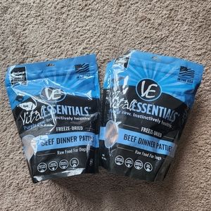 Vital essentials for dogs! Freeze dried